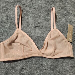 J. Crew Pink Triangle Bralette Intimates